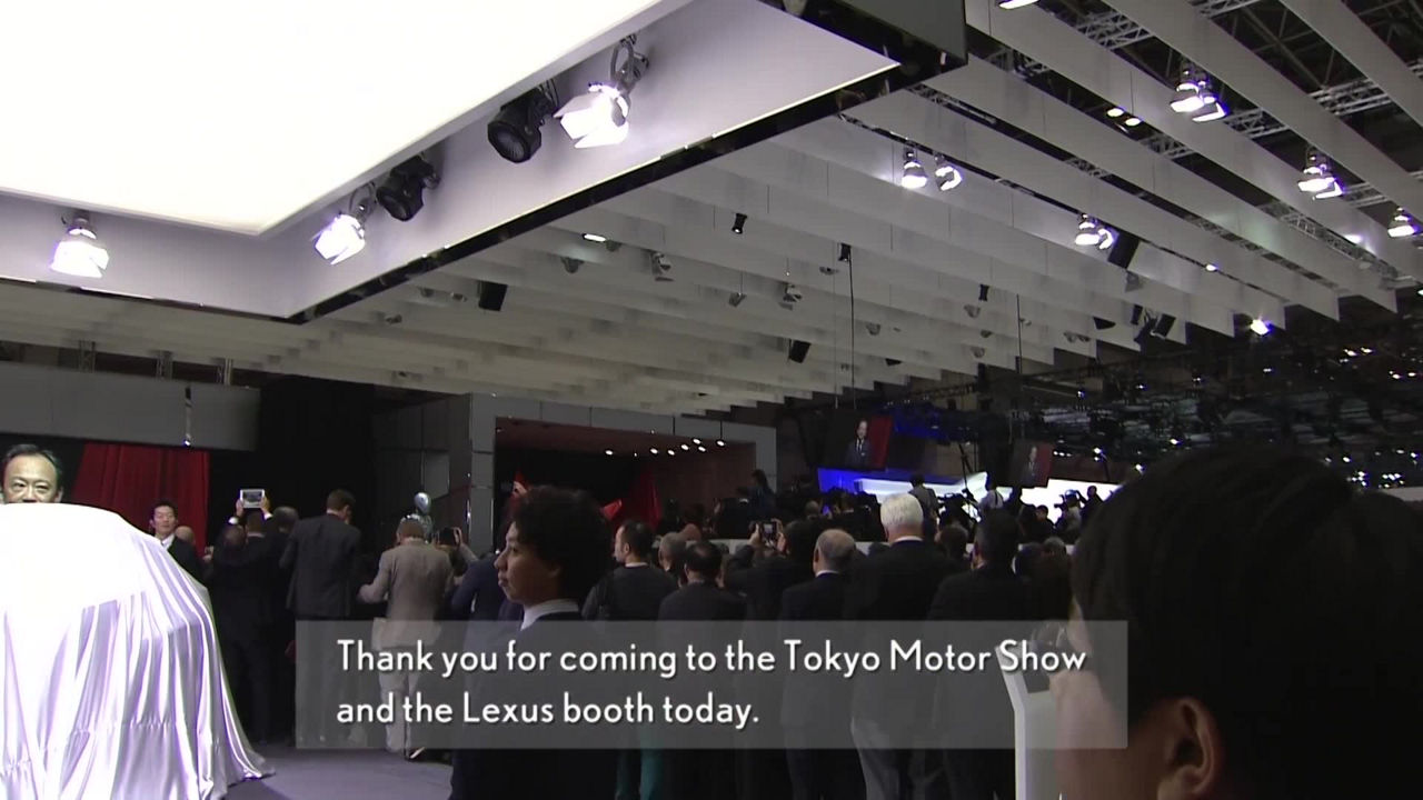 2013 Tokyo Motor Show - Lexus Reveal (Nov20)
