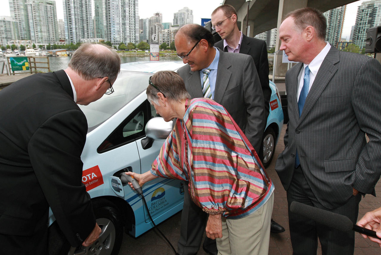 1 Prius Delivery to B.C. partners 1